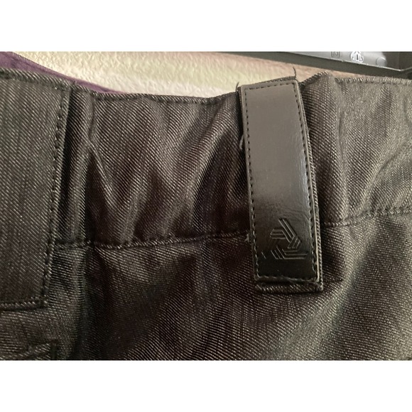Aperture Technical Outerwear Waterproof Women Size Small Snow Pants Black Purple - Picture 10 of 14